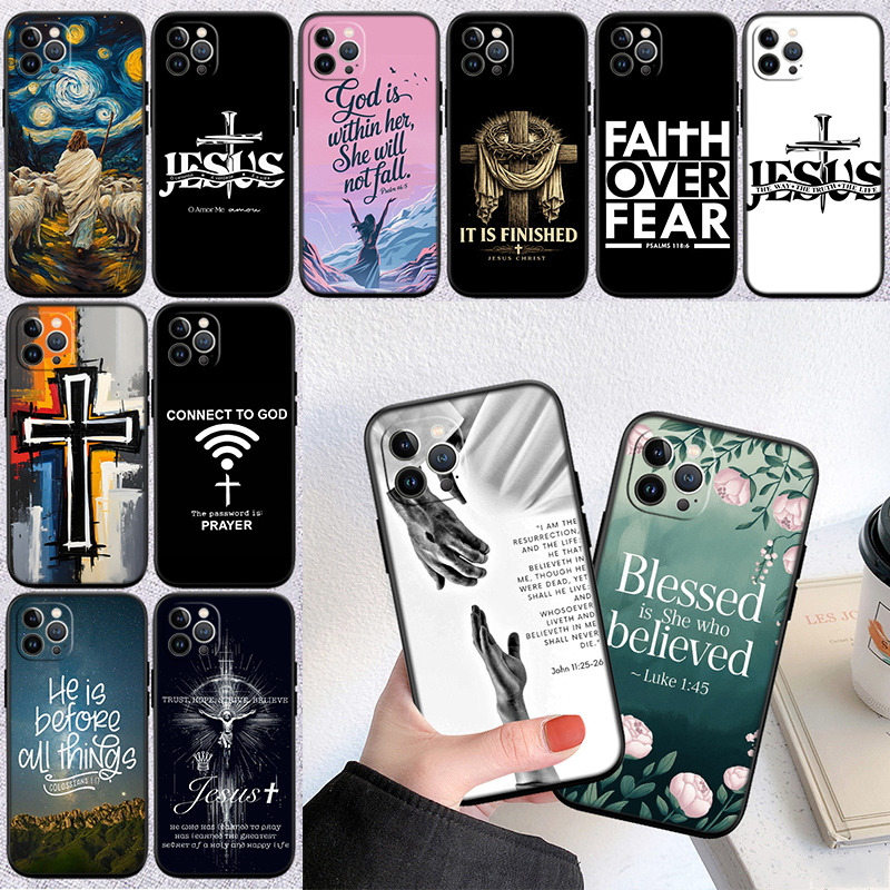 Phone Cases Jesus - IM11 Bible verse Jesus Christ Shell