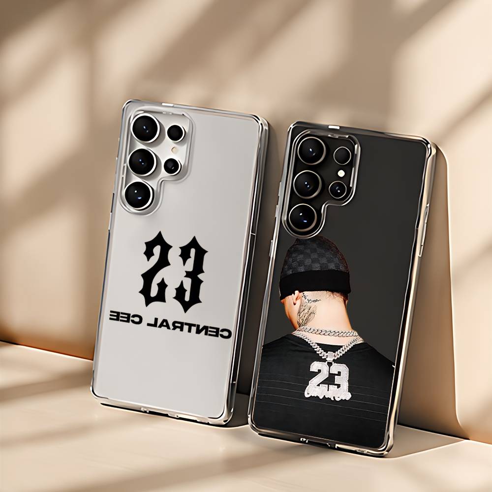 Phone Cases Uk Samsung - Central C-Cee U-Uk Rapper Silicone Phone