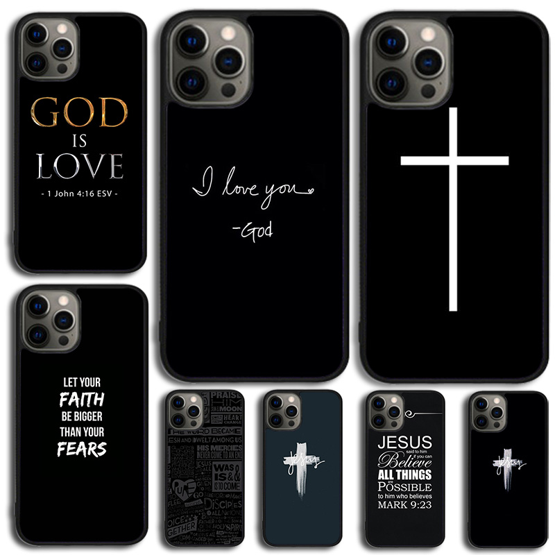 Verse of The Christian Bible J - огляд і ціна Phone Cases Jesus