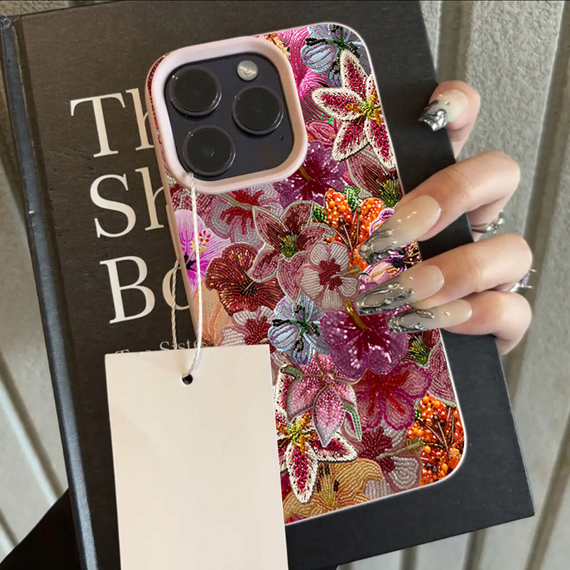 Luxurious Beaded Flower Lychee - огляд і ціна Phone Cases Expensive