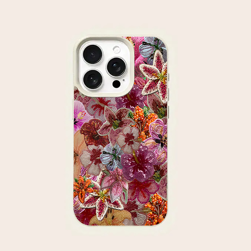 Luxurious Beaded Flower Lychee - огляд і ціна Phone Cases Expensive