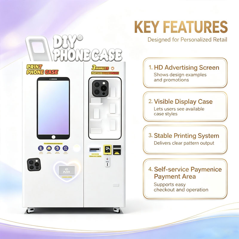 Automatic Phone Case Vending M - огляд і ціна Phone Cases Vending Machine