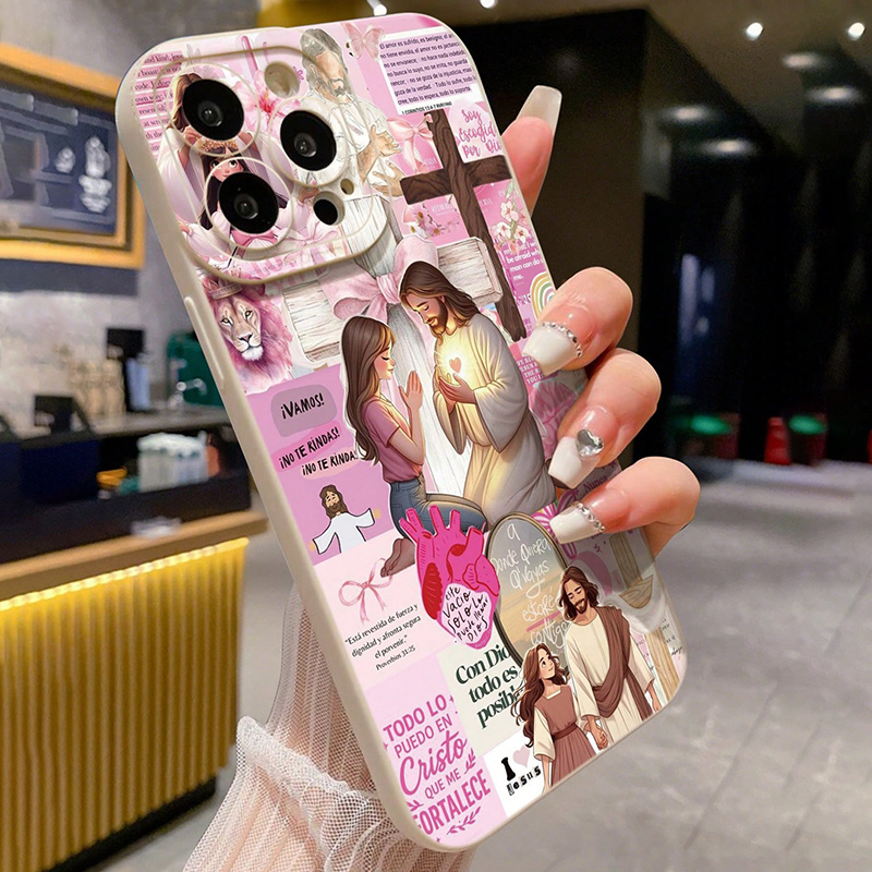 Religious Colorful Painted Jes - огляд і ціна Phone Cases Jesus