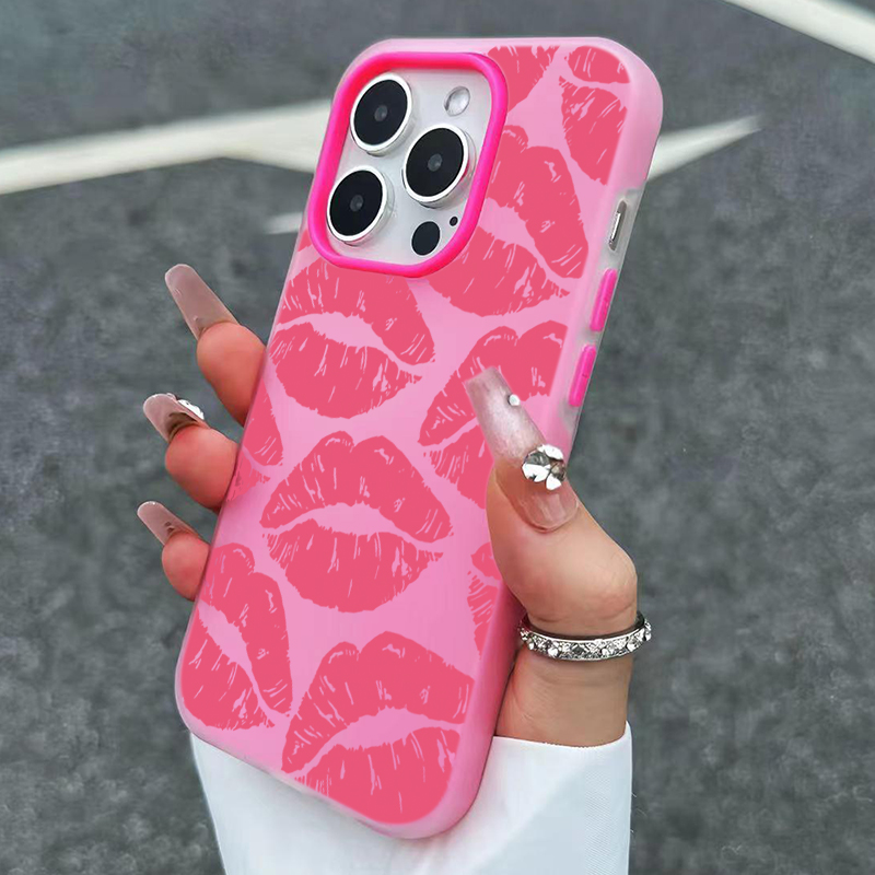 Sexy Girl Pink Lips  Pattern D - огляд і ціна Phone Cases Girls