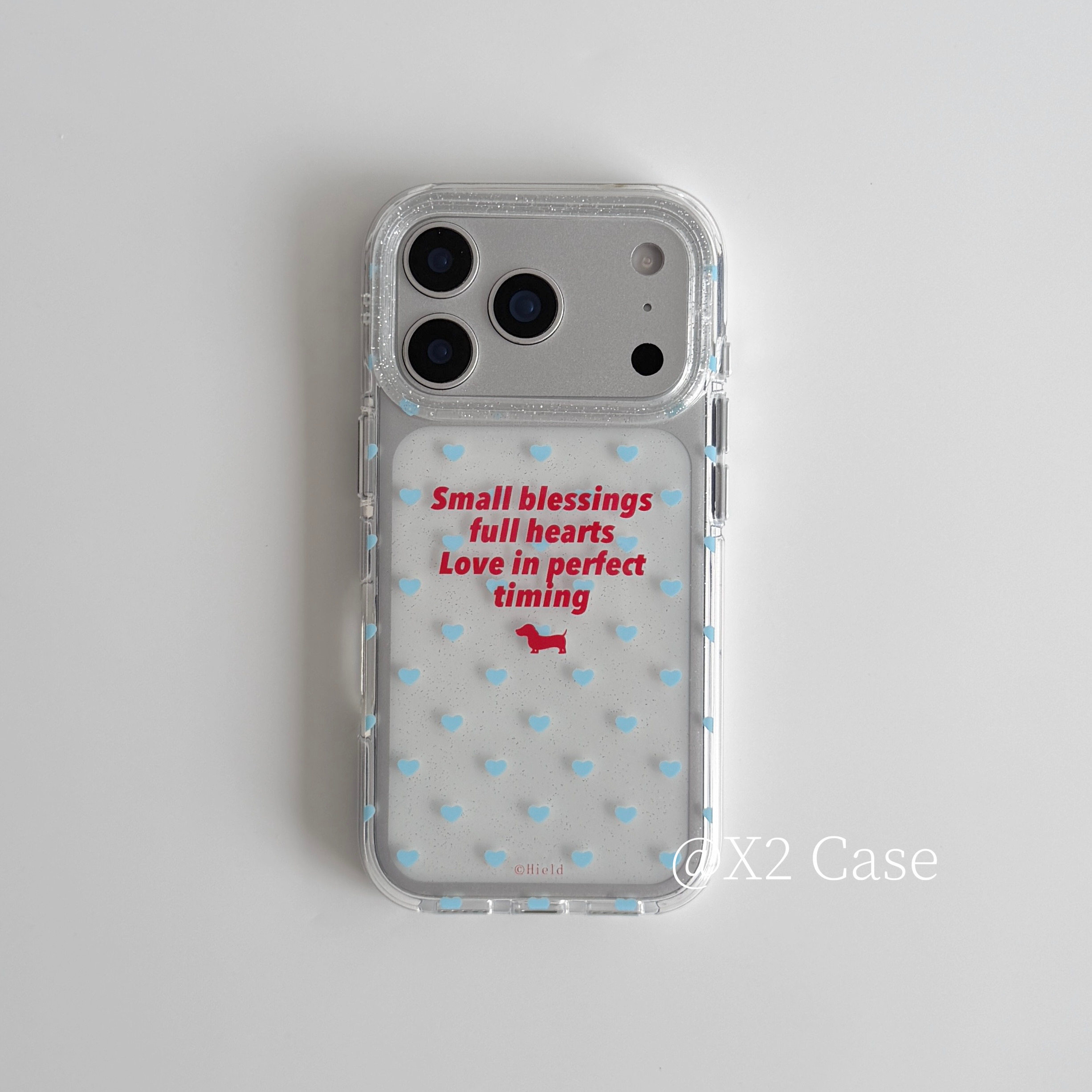 Ins Blue Love English Shining  - огляд і ціна Phone Cases Girls