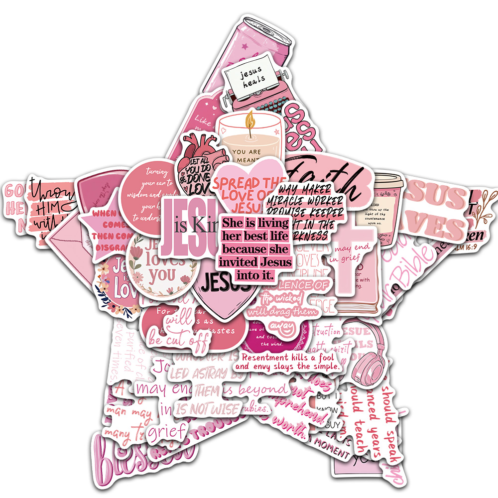 50/100PCS Pink Bible Jesus Gra - огляд і ціна Phone Cases Jesus