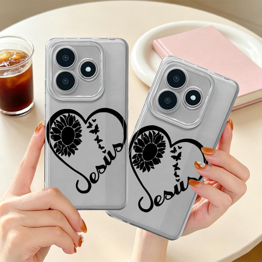 Creative Love Jesus Clear Phon - огляд і ціна Phone Cases Jesus