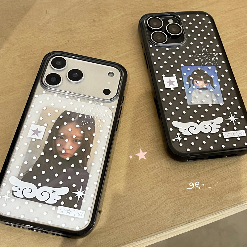 Ins Korean Girl Polka Dots Win - огляд і ціна Phone Cases Girls