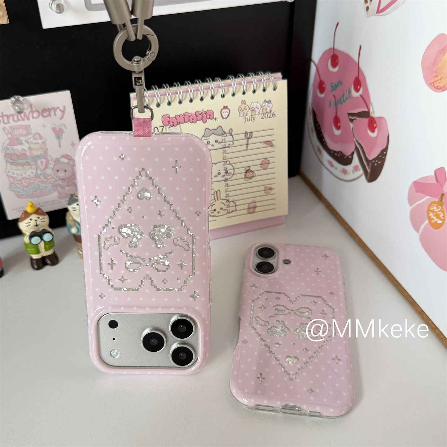 Korean Ins Pink Sweet Girl Rab - огляд і ціна Phone Cases Girls