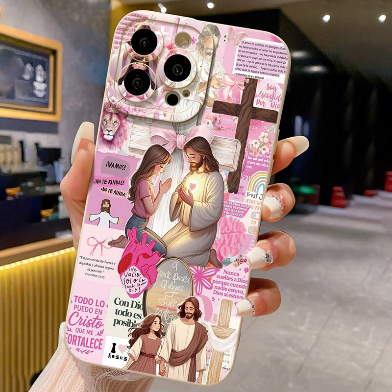 Religious Colorful Painted Jes - огляд і ціна Phone Cases Jesus