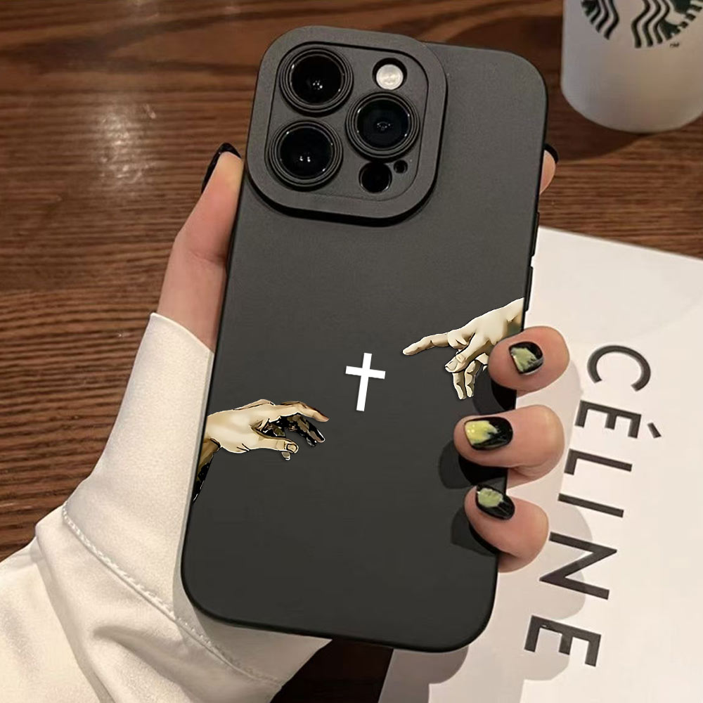 Jesus Cross Painted Anti-Shock - огляд і ціна Phone Cases Jesus