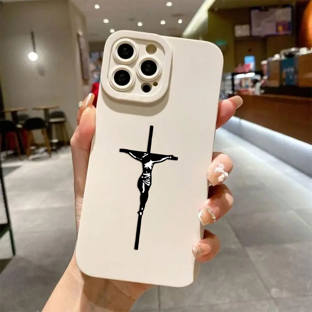 Jesus Cross Painted Anti-Shock - огляд і ціна Phone Cases Jesus