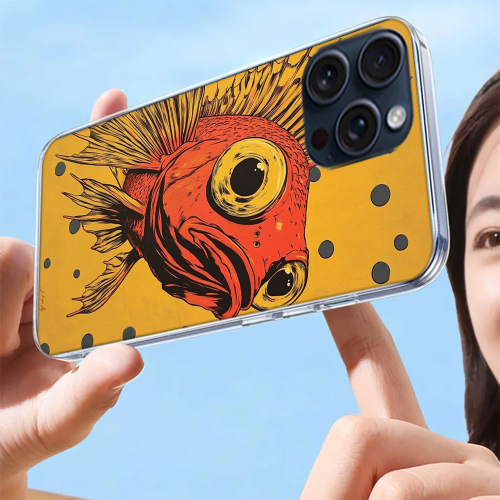 Pop Art Drawing Ideas Fish Cle - огляд і ціна Phone Cases Drawing Ideas