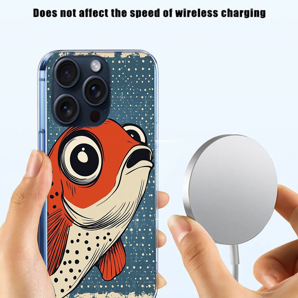 Pop Art Drawing Ideas Fish Cle - огляд і ціна Phone Cases Drawing Ideas