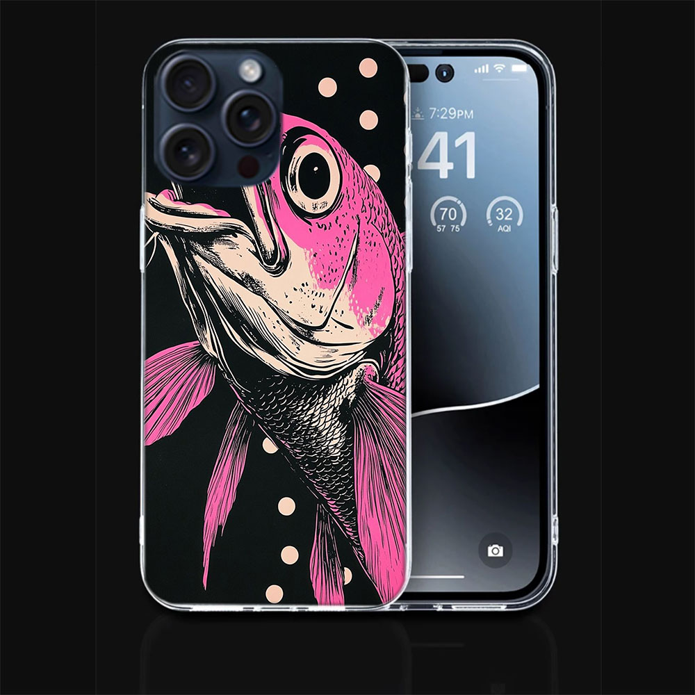 Pop Art Drawing Ideas Fish Cle - огляд і ціна Phone Cases Drawing Ideas