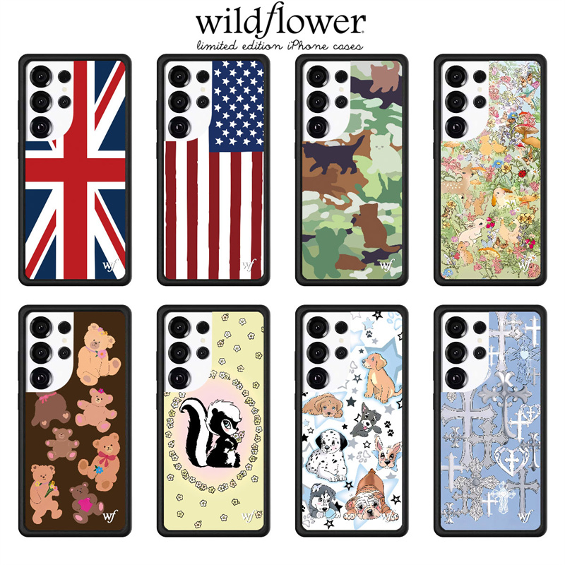 Wildflower Union Jack Flag of - огляд і ціна Phone Cases Uk Samsung