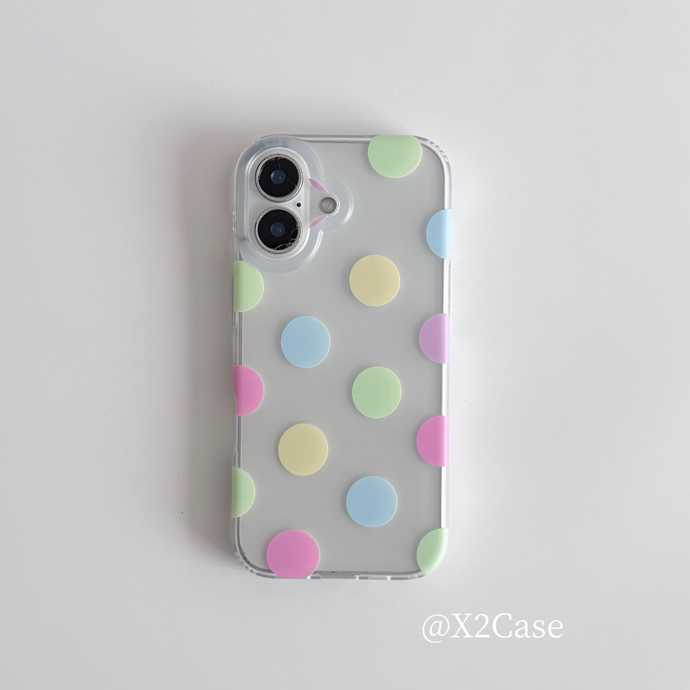 Korea Ins Colorful Polka Dots  - огляд і ціна Phone Cases Iphone 15