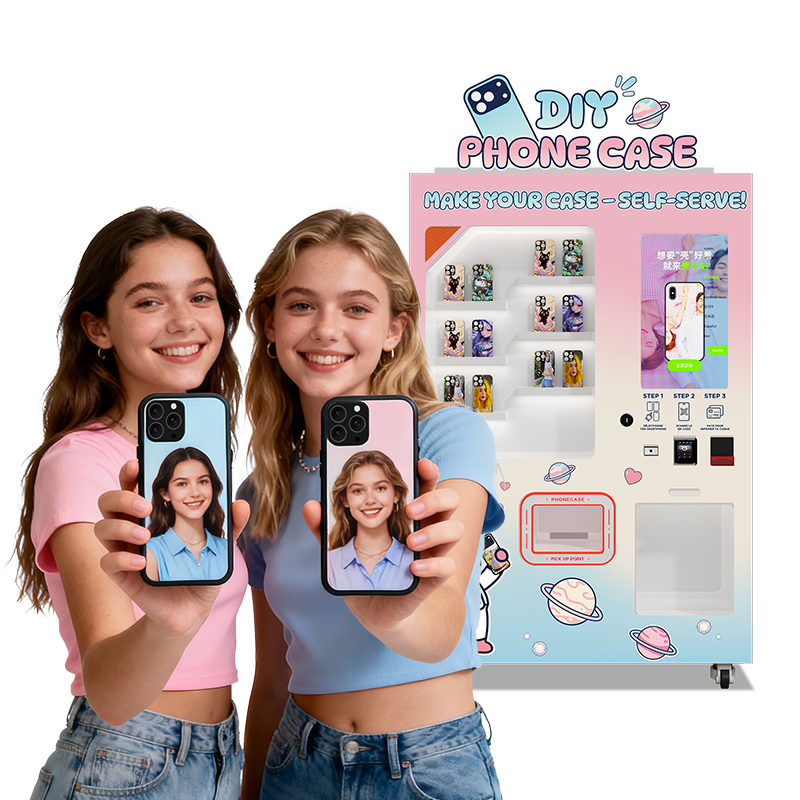 Business Automatic UV Personal - огляд і ціна Phone Cases Vending Machine