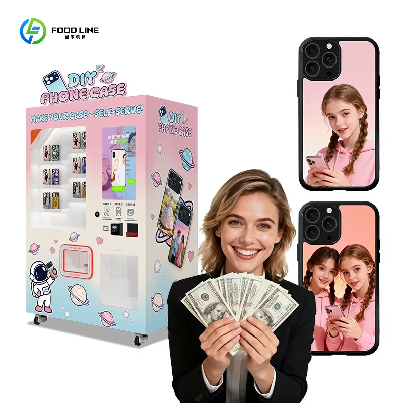 Business Automatic UV Personal - огляд і ціна Phone Cases Vending Machine