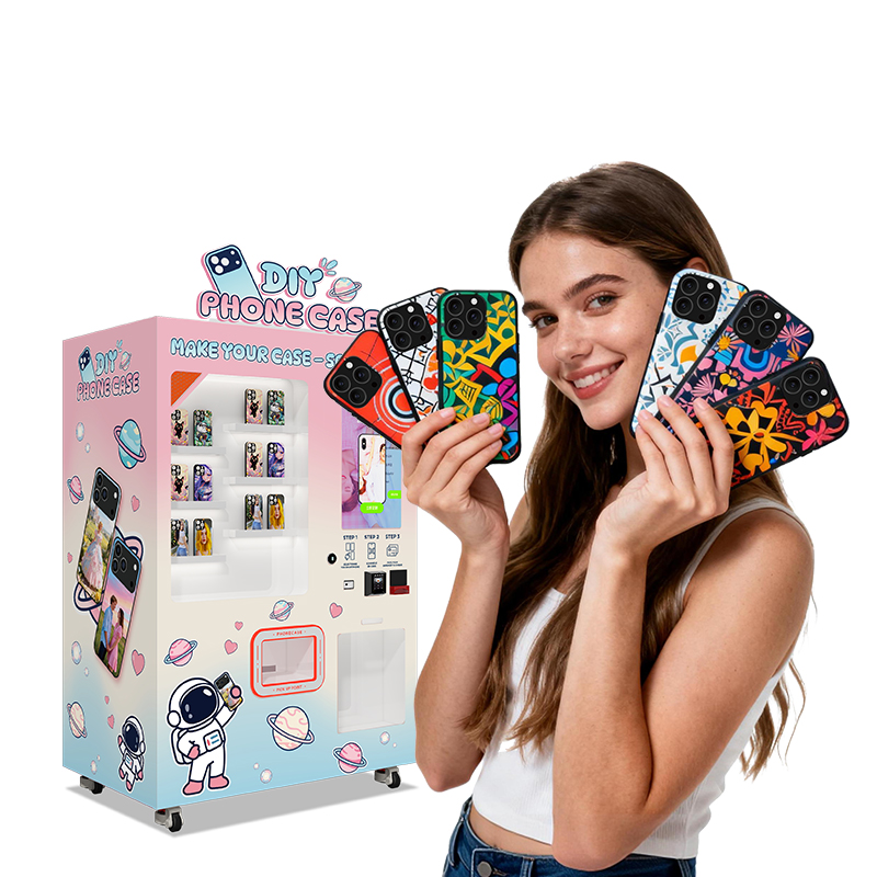 Business Automatic UV Personal - огляд і ціна Phone Cases Vending Machine