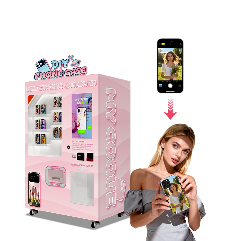 Business Automatic UV Personal - огляд і ціна Phone Cases Vending Machine