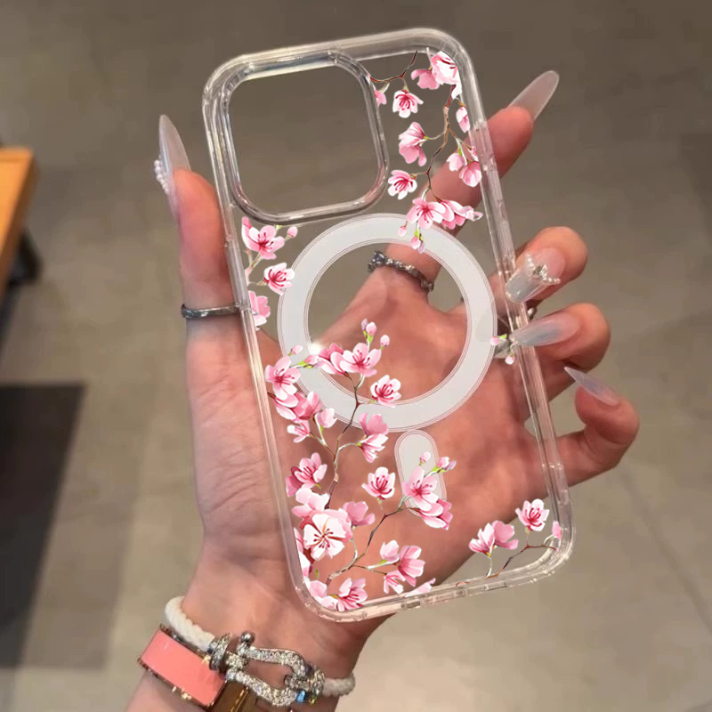 Luxury Pink INS Flowers Case F - огляд і ціна Phone Cases Expensive