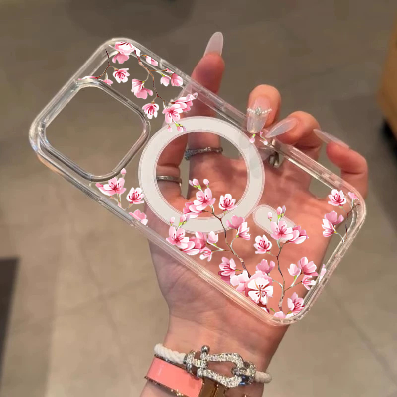 Luxury Pink INS Flowers Case F - огляд і ціна Phone Cases Expensive