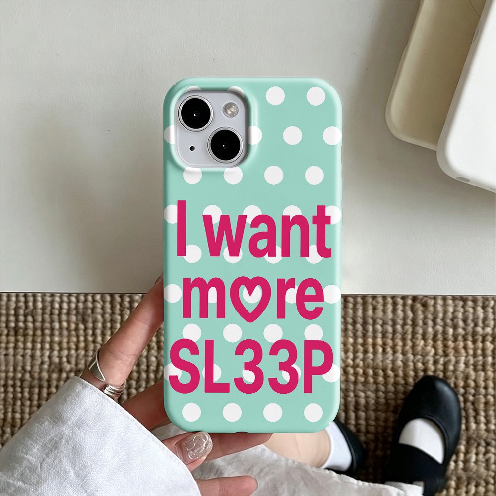 Y2K Mint Typo Phone Case for i - огляд і ціна Phone Cases Typo