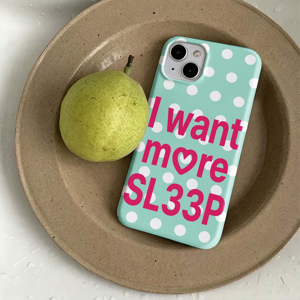 Y2K Mint Typo Phone Case for i - огляд і ціна Phone Cases Typo