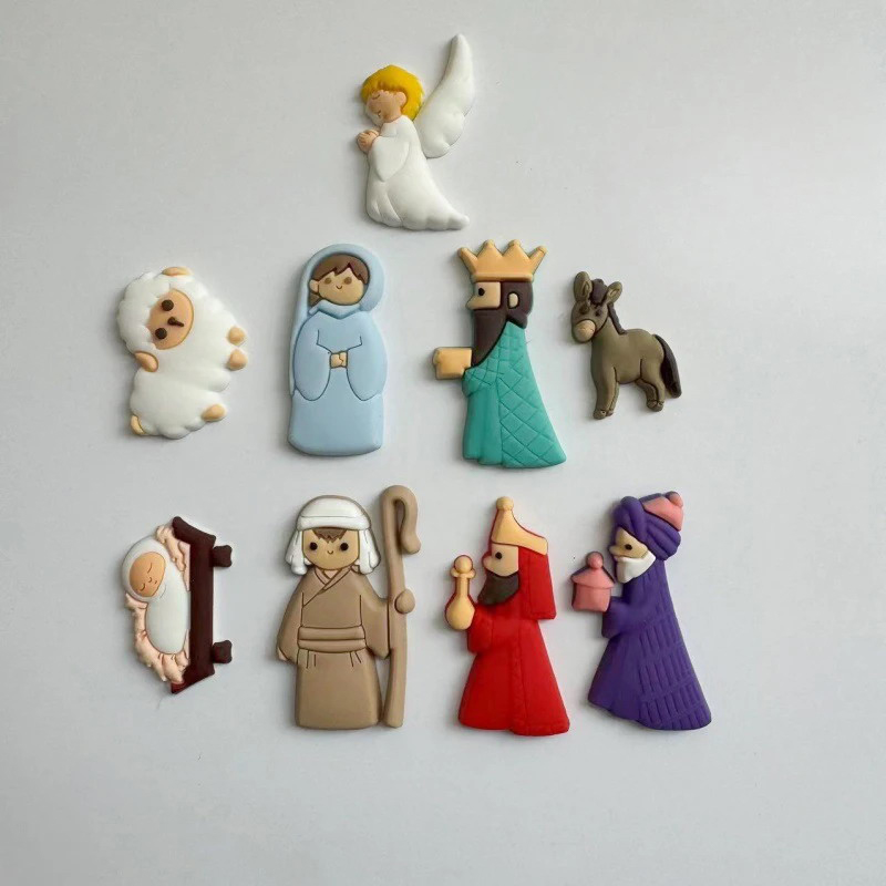 9pcs/Set Jesus Fridge Magnets  - огляд і ціна Phone Cases Jesus