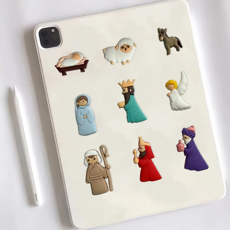 9pcs/Set Jesus Fridge Magnets  - огляд і ціна Phone Cases Jesus