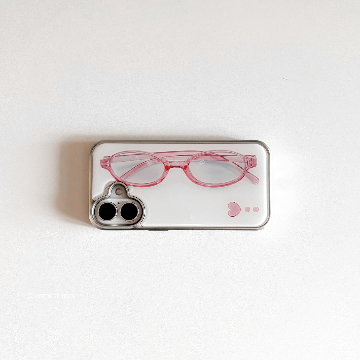 Korean ins Girl Heart Pink Gla - огляд і ціна Phone Cases Girls