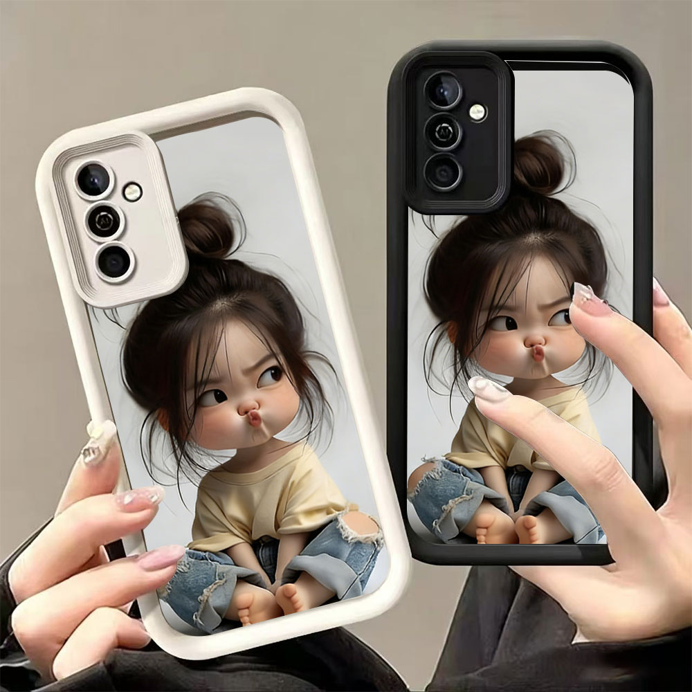 Meatball Head Girl Silicone Sh - огляд і ціна Phone Cases Girls