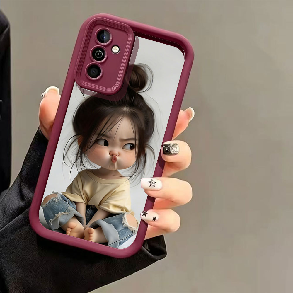 Meatball Head Girl Silicone Sh - огляд і ціна Phone Cases Girls