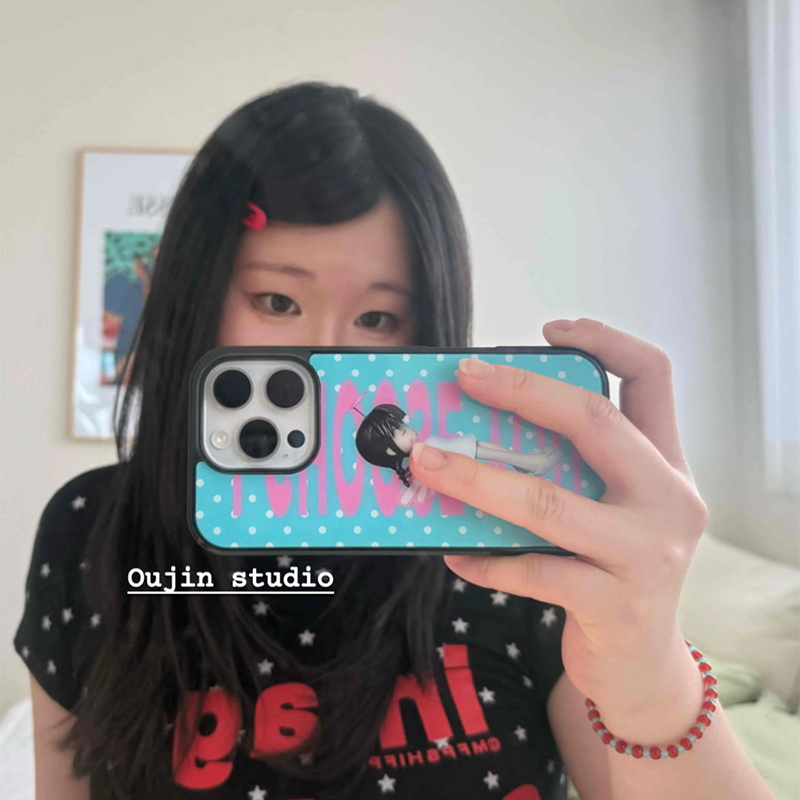 Korean Ins Polka Dots Angel Gi - огляд і ціна Phone Cases Girls