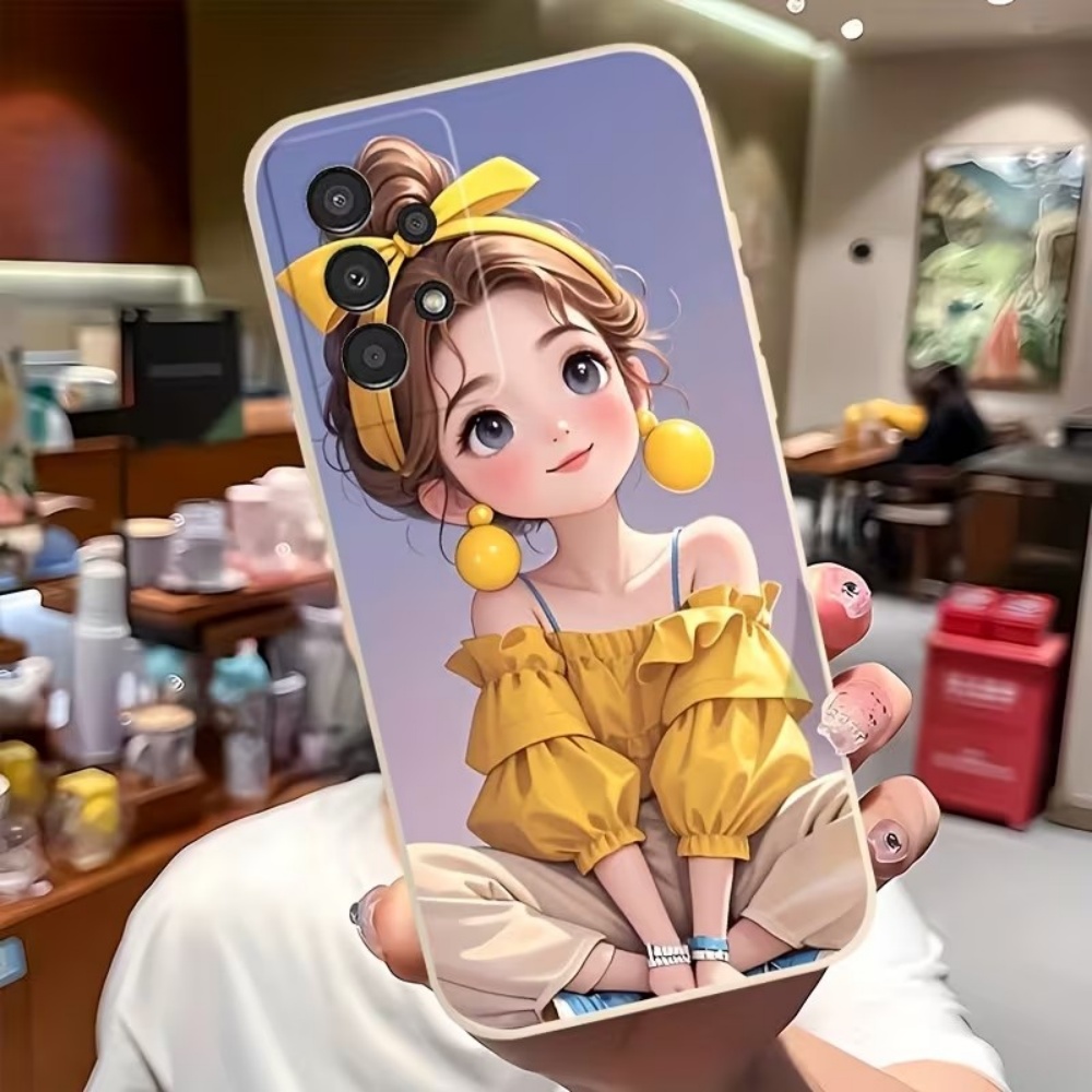 Cute Cartoon Girl Pattern Desi - огляд і ціна Phone Cases Girls