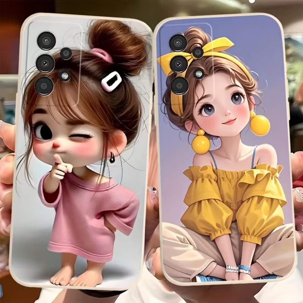 Cute Cartoon Girl Pattern Desi - огляд і ціна Phone Cases Girls