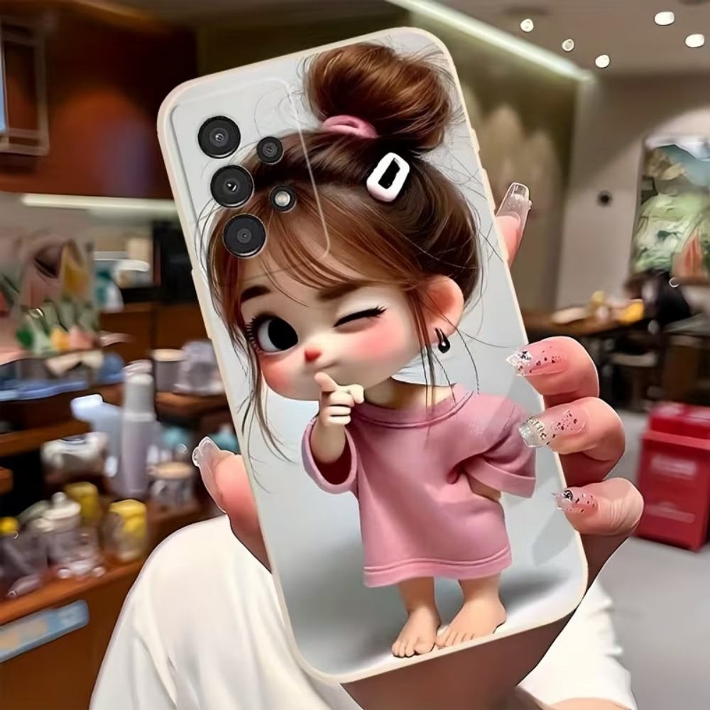 Cute Cartoon Girl Pattern Desi - огляд і ціна Phone Cases Girls