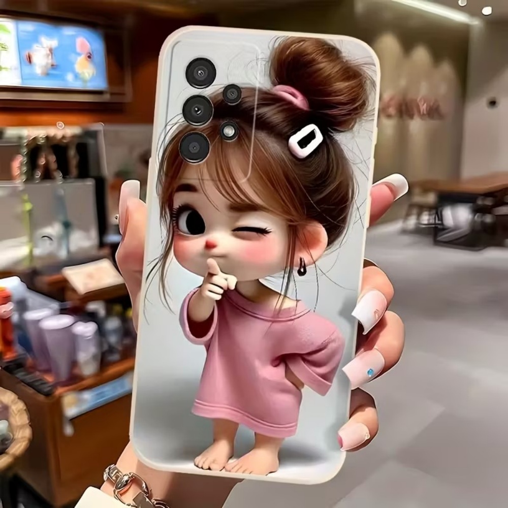 Cute Cartoon Girl Pattern Desi - огляд і ціна Phone Cases Girls