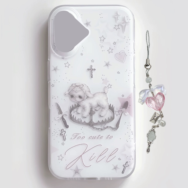 Y2k Korean INS Creative Cute P - огляд і ціна Phone Cases Girls