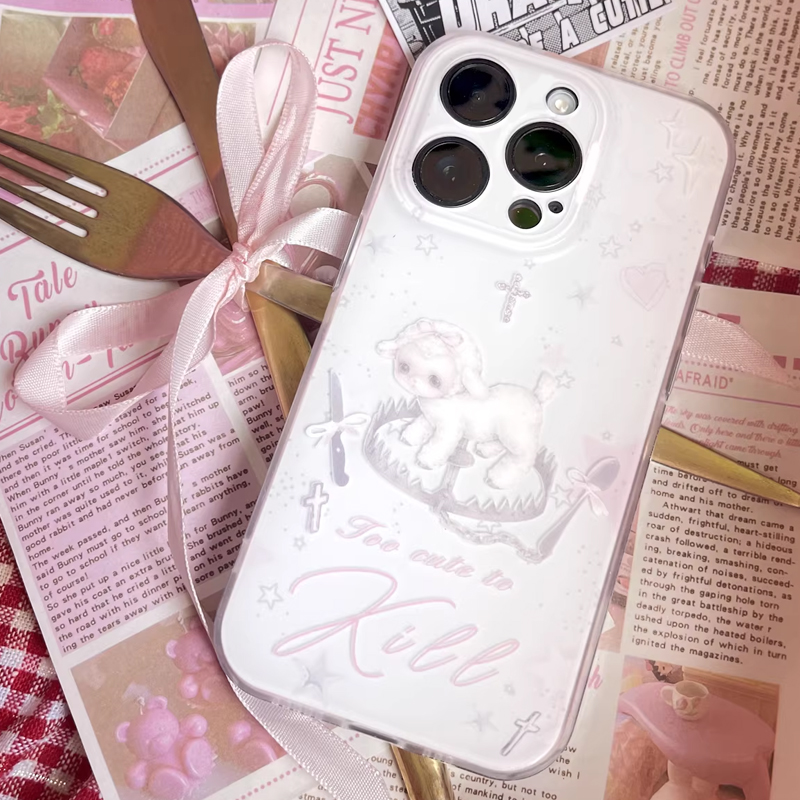 Y2k Korean INS Creative Cute P - огляд і ціна Phone Cases Girls