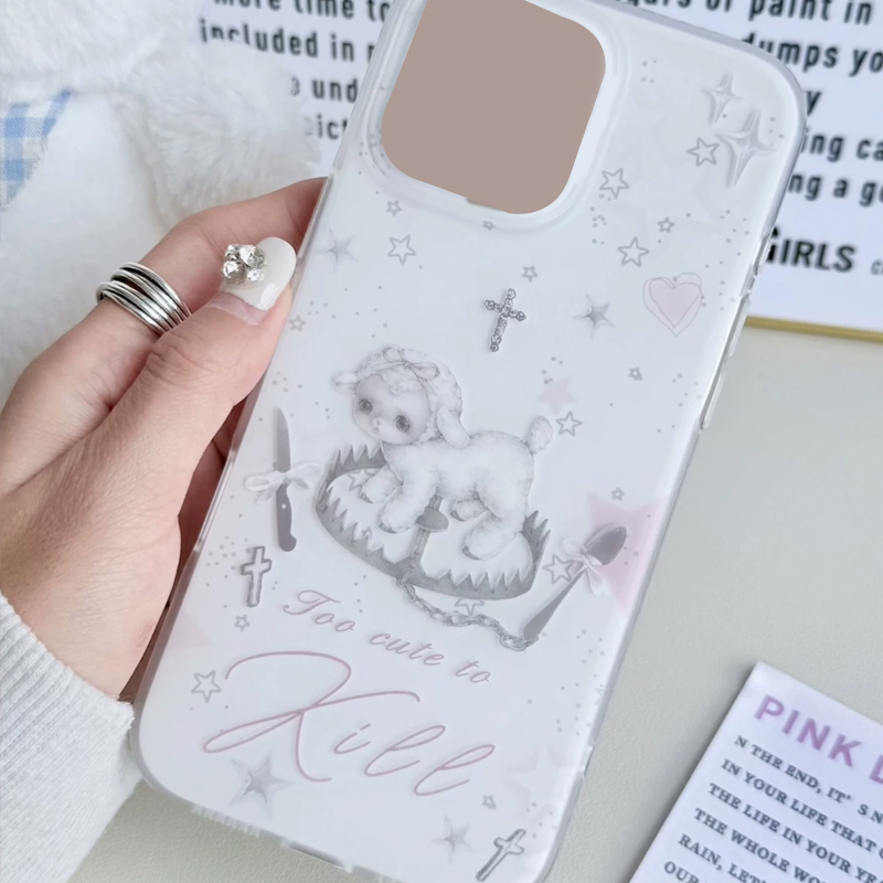 Y2k Korean INS Creative Cute P - огляд і ціна Phone Cases Girls