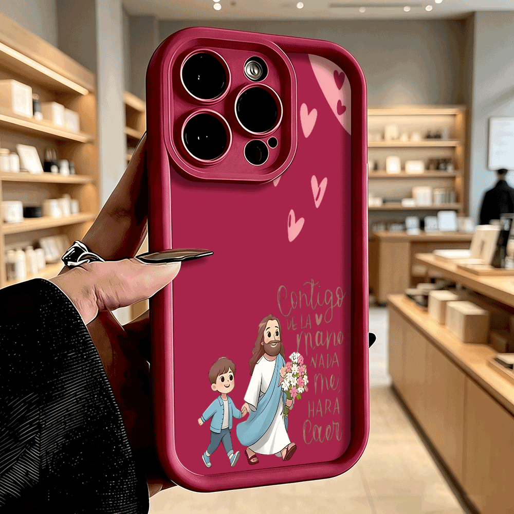 Jesus and Child Soft TPU Phone - огляд і ціна Phone Cases Jesus