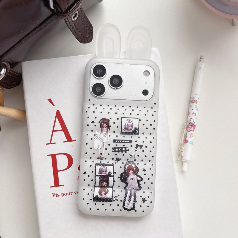 Japanese Y2K Cute Bunny Ear Ph - огляд і ціна Phone Cases Girls